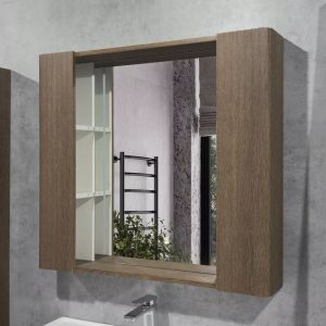 Шкаф зеркальный Comforty Ангара 90 с LED подсветкой и антизапотеванием Дуб тёмно-коричневый 00-00019939CF Шкаф зеркальный Comforty Ангара 90 с LED подсветкой и антизапотеванием Дуб тёмно-коричневый 00-00019939CF