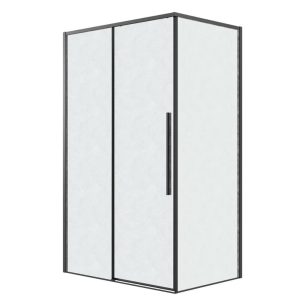 Душевой уголок Grossman Galaxy 110х70 Черный / Шиншила 120.K33.01.1170.21.02