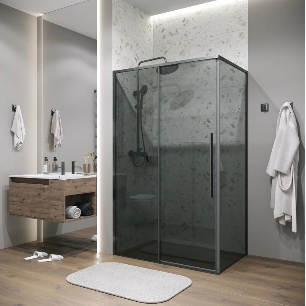 Душевой уголок Grossman Galaxy 110х70 Графит / Тонированное 120.K33.01.1170.42.10 Душевой уголок Grossman Galaxy 110х70 Графит / Тонированное 120.K33.01.1170.42.10 — изображение 2