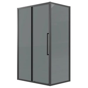 Душевой уголок Grossman Cosmo 110х70 Черный / Тонированное 120.K33.02.1170.21.10