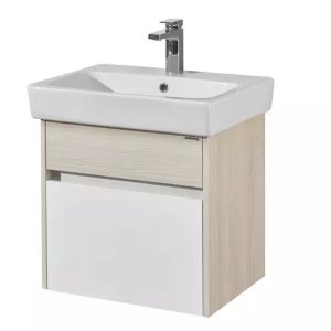Тумба подвесная Aquaton Верди 54 с раковиной Нео Белый / Ясень фабрик 1A2067K1VDAV0 Тумба подвесная Aquaton Верди 54 с раковиной Нео Белый / Ясень фабрик 1A2067K1VDAV0