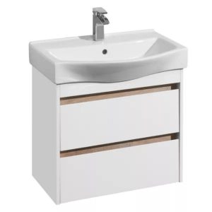 Тумба подвесная Aquaton Нортон 65 с раковиной Беверли Белый глянцевый 1A2488K0NT010 Тумба подвесная Aquaton Нортон 65 с раковиной Беверли Белый глянцевый 1A2488K0NT010