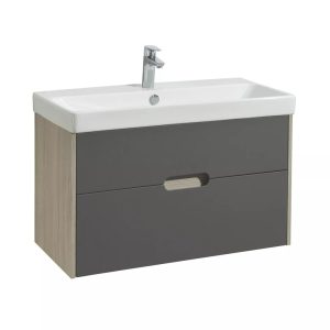 Тумба подвесная Aquaton Оливия 80 с раковиной Адриана Грей / Дуб Ойстер 1A2831K0OLUG0 Тумба подвесная Aquaton Оливия 80 с раковиной Адриана Грей / Дуб Ойстер 1A2831K0OLUG0