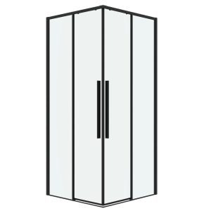 Душевой уголок Grossman Galaxy 70х70 Черный / Прозрачное 300.K33.01.7070.21.00