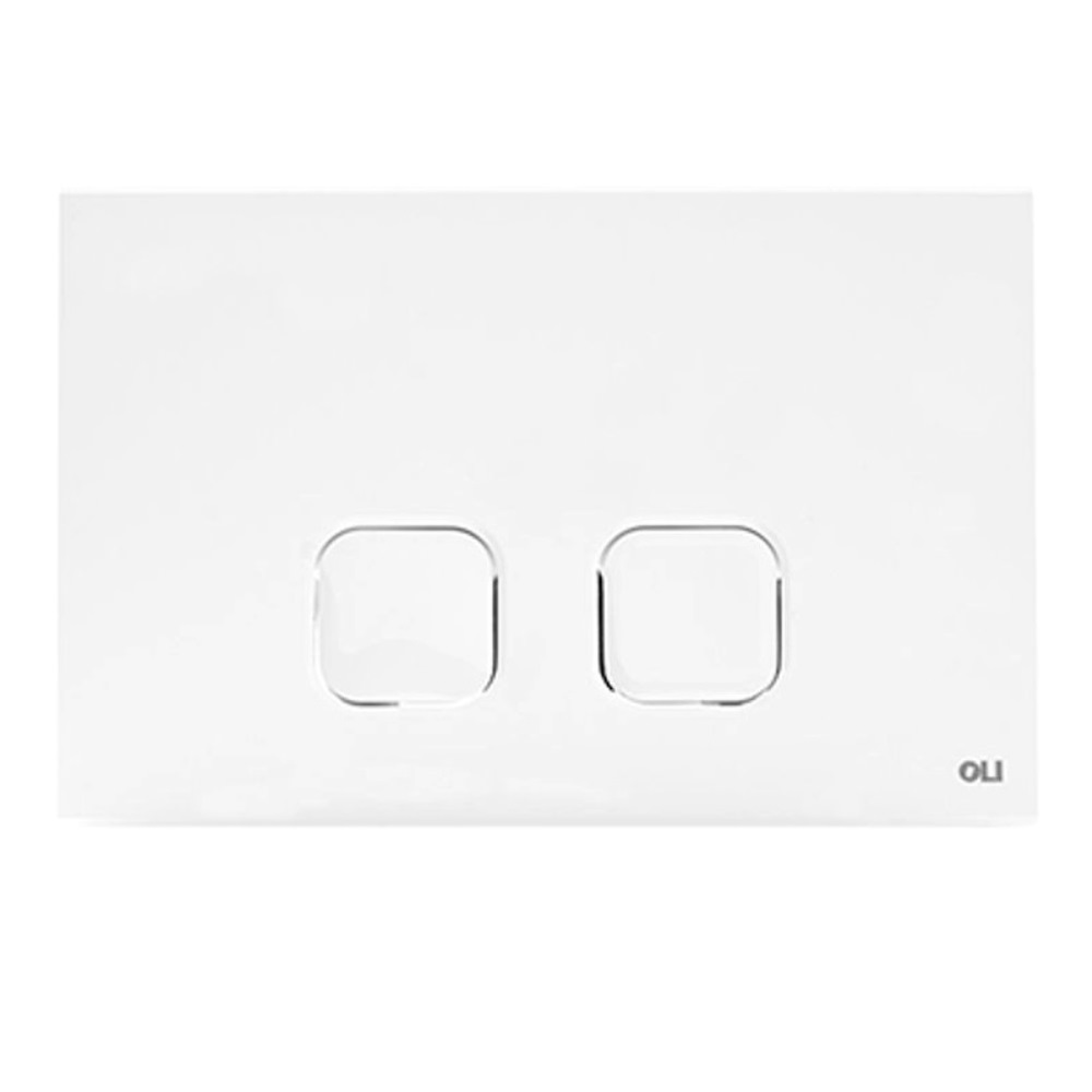 Клавиша смыва Oli Plain Белый глянцевый 70826 Клавиша смыва Oli Plain Белый глянцевый 70826