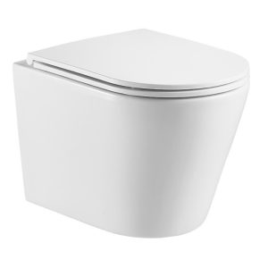 Унитаз подвесной Azario Teramo Белый глянцевый AZ-0053-UQ