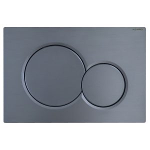 Клавиша смыва Azario New Оружейная сталь AZ-010.08 Клавиша смыва Azario New Оружейная сталь AZ-010.08