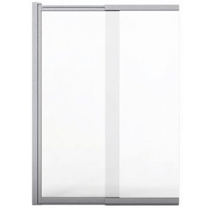 Шторка для ванны Azario Merrit 100 Хром / Прозрачное AZ-NF6122 1000