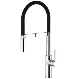 Смеситель для кухни Azario Advantage Хром / Черный AZ-WAA569158C