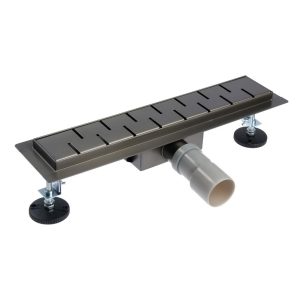 Душевой лоток Tim Bad 40 Вороненая сталь BAD474002GY Душевой лоток Tim Bad 40 Вороненая сталь BAD474002GY