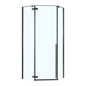 Душевой уголок Loranto Neo 100х100 Черный / Прозрачное CS-22107B-100
