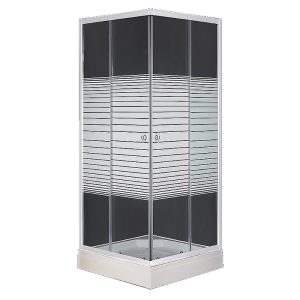 Душевой уголок Loranto Sunway 90х90 с поддоном Белый / Прозрачное CS-8024S