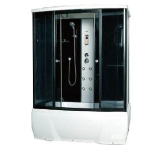 Душевая кабина Loranto Selak 150х85 Черный / Тонированное CS00054498