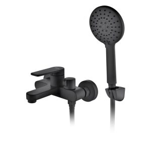 Смеситель для ванны D&K Bayern.Furth Черный матовый DA1523205