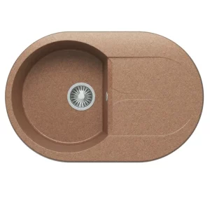 Мойка кухонная Polygran Atol 76 679054 Терракот
