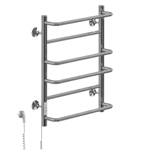 Полотенцесушитель электрический Санприз Евромикс П6 450*600 11068 Хром глянцевый диммер слева Полотенцесушитель электрический Санприз Евромикс П6 450*600 11068 Хром глянцевый диммер слева