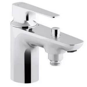 Смеситель на борт ванны Jacob Delafon Aleo моноблочный E72321-CP