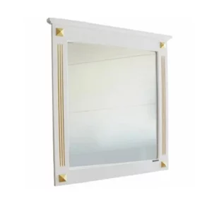 Зеркало Comforty Палермо 80 Белый / Золото 00004143814CF