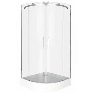 Душевой уголок Bas Altair 100х195 Хром / Прозрачное