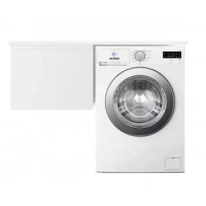 Тумба подвесная Эстет Dallas Luxe под стиральную машину 140 с раковиной Белый ФР-00002928