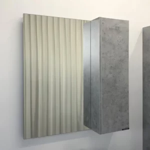 Шкаф зеркальный Comforty Осло 80 Бетон светлый 00-00006508CF Шкаф зеркальный Comforty Осло 80 Бетон светлый 00-00006508CF