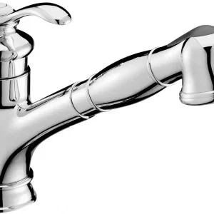 Смеситель для кухни Jacob Delafon Fairfax вытяжной излив E76091-CP