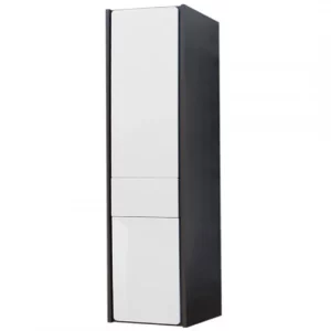 Пенал подвесной Roca Ronda 139 левый Белый глянцевый / Антрацит ZRU9302966