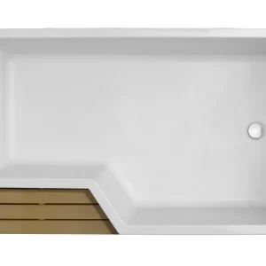 Ванна акриловая Jacob Delafon Bain-Douche Neo 160х90 правая