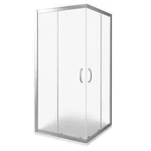 Душевой уголок Bas Infinity 90х185 Хром / Грейп