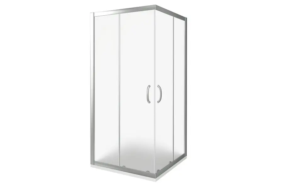 Душевой уголок Bas Infinity 90х185 Хром / Грейп Душевой уголок Bas Infinity 90х185 Хром / Грейп
