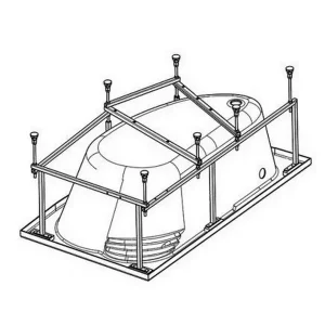Монтажный комплект Santek Goa 1.WH11.2.428 Монтажный комплект Santek Goa 1.WH11.2.428