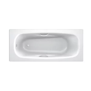 Ванна стальная BLB Universal Anatomica 150х75 с отверстиями для ручек Белый B55UO