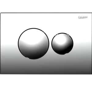 Клавиша смыва Loranto Round Хром глянцевый 7312 Клавиша смыва Loranto Round Хром глянцевый 7312