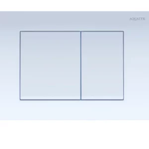 Клавиша смыва Aquatek 001А Белый KDI-0000009