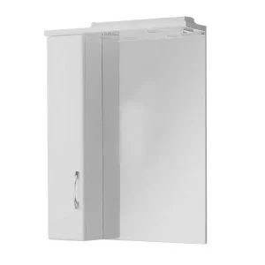 Шкаф зеркальный Aquaton Онда белый левый 1A009802ON01L