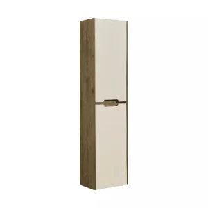 Пенал Aquaton Оливия 40х160см Бежевый/Дуб Веллингтон 1A254603OLVG0 Пенал Aquaton Оливия 40х160см Бежевый/Дуб Веллингтон 1A254603OLVG0