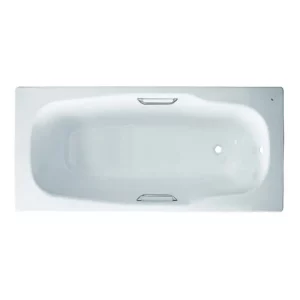 Ванна стальная BLB Atlantica 180х80 с отверстиями для ручек Белый B80JO