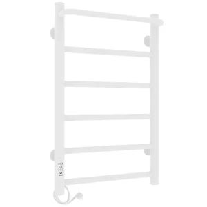 Полотенцесушитель электрический Laris Прайм П6 60х40 левый Белый матовый 75201059