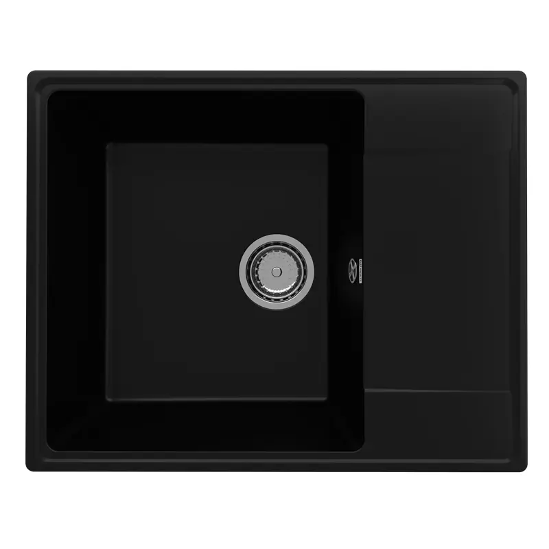 Мойка кухонная Ulgran Quartz Prima 605-07 Уголь Мойка кухонная Ulgran Quartz Prima 605-07 Уголь