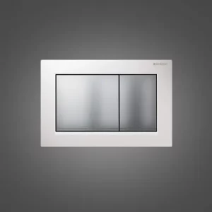 Смывная клавиша Omega 30, белый/хром матовый