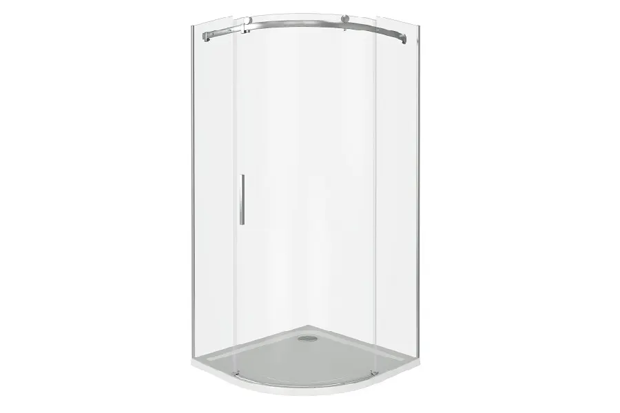 Душевой уголок Bas Altair 100х195 Хром / Прозрачное Душевой уголок Bas Altair 100х195 Хром / Прозрачное