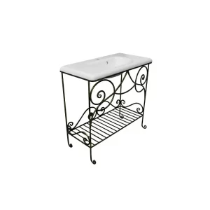 Кованая подставка Эстет для раковины Каре Патина ФР-00001028-1