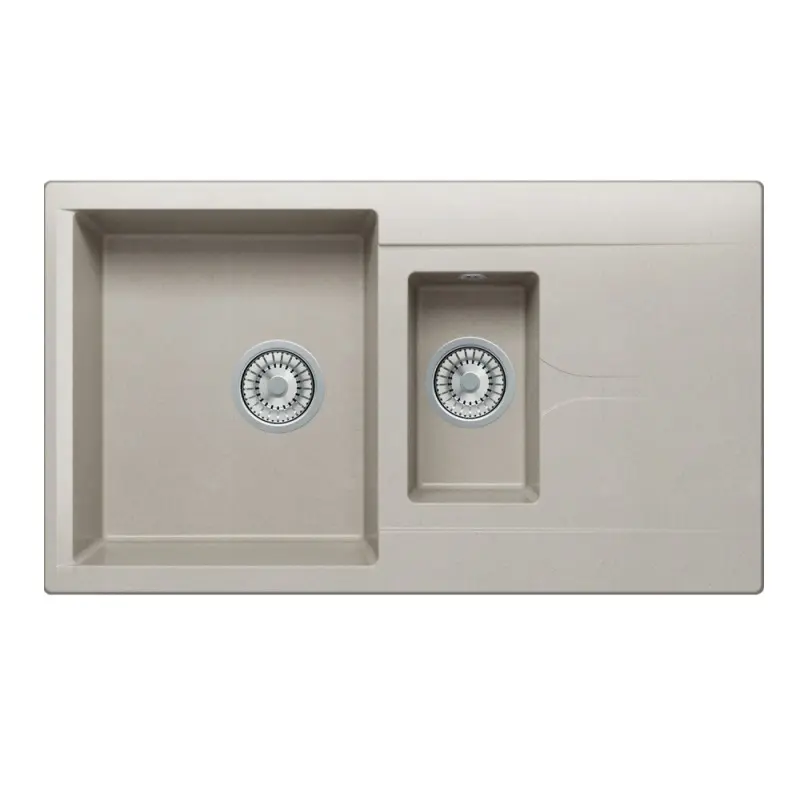 Мойка кухонная Polygran Brig 87 627376 Серый Мойка кухонная Polygran Brig 87 627376 Серый