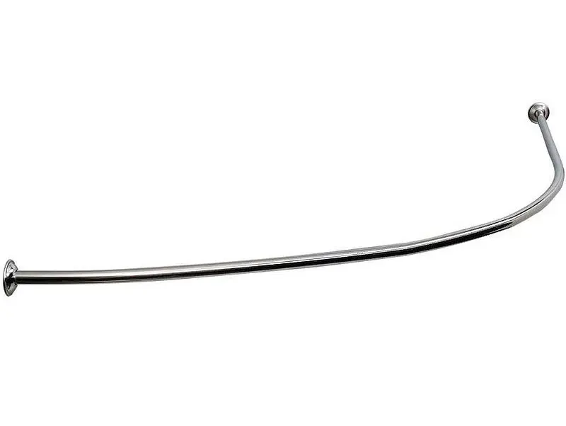 Карниз для ванны Aquatek Дива 170х90 Хром KARN-0000004 Карниз для ванны Aquatek Дива 170х90 Хром KARN-0000004