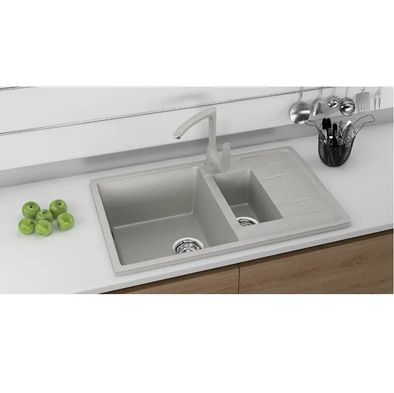 Смеситель для кухни Ulgran Classic U-005 U-005-309 Тёмно-серый Смеситель для кухни Ulgran Classic U-005 U-005-309 Тёмно-серый — изображение 2