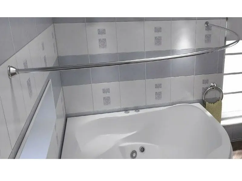 Карниз BAS Прямой 160 Хром КЗ00010 Карниз BAS Прямой 160 Хром КЗ00010 — изображение 2