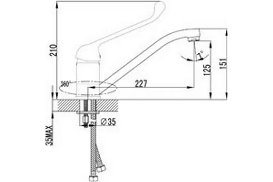 Смеситель для кухни Lemark Project LM4604C Смеситель для кухни Lemark Project LM4604C — изображение 2