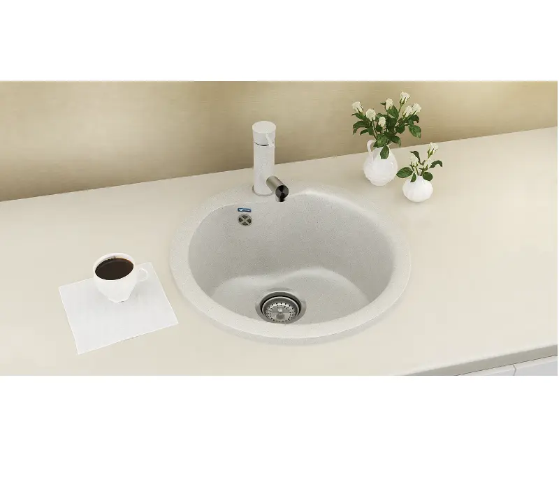 Смеситель для кухни Ulgran Classic U-009-302 Песочный Смеситель для кухни Ulgran Classic U-009-302 Песочный — изображение 2