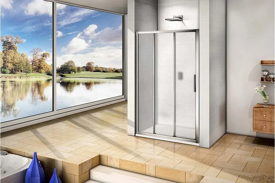 Душевая дверь Bas Orion 130х185 Хром / Грейп Душевая дверь Bas Orion 130х185 Хром / Грейп — изображение 3