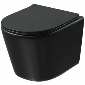 Унитаз подвесной Grossman GR Черный матовый GR-4477BMSQ Унитаз подвесной Grossman GR Черный матовый GR-4477BMSQ